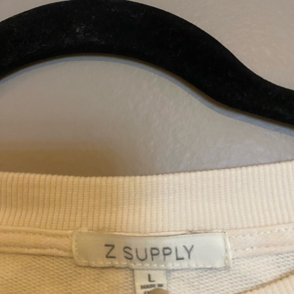 Z Supply Mason Leopard Pullover Sweatshirt - Picture 4 of 9